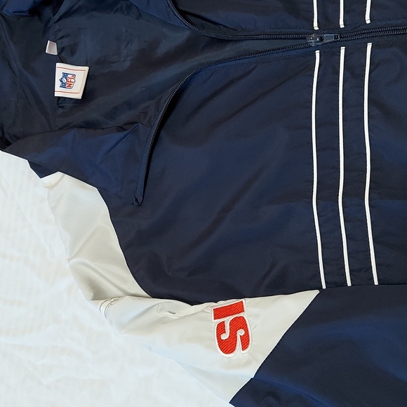 Vintage Broncos Sports Illustrated NFL Windbreaker Rarely Worn - Picture 2 of 4